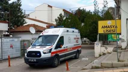 Amasya'da gıda zehirlenmesi şüphesiyle 5 öğrenci hastaneye kaldırıldı