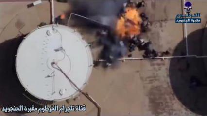 Sudan'daki drone saldırısı faciaya neden oldu