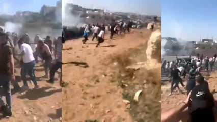 Ürdün'de toplanan binlerce insan Filistin sınırına akın etti