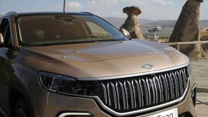 Yerli otomobili Togg Kapadokya'da tanıtıldı