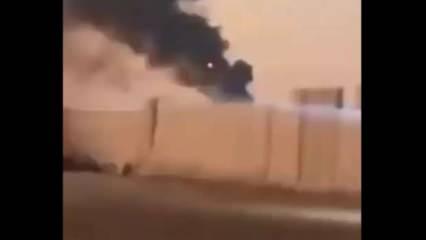 Irak'ta ABD askerlerinin olduğu üsse İHA'lı saldırı