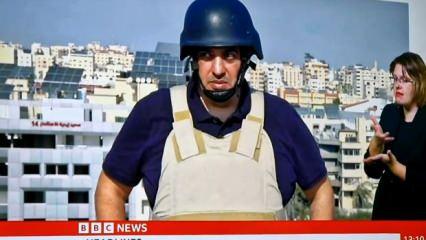Filistinli muhabir canlı yayında savaş suçunu ifşa edince BBC yayını kesti