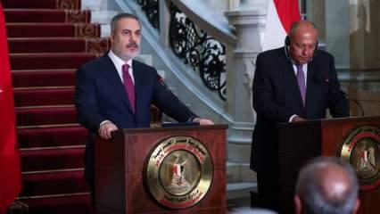Bakan Fidan, Şükri ile Gazze'yi görüştü