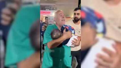 Filistinli doktor dede, 1 haftalık torununun cansız bedenini görünce kahroldu!