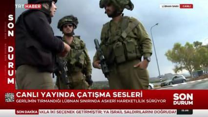 İsrail askeri canlı yayın sırasında TRT muhabirine müdahale etti