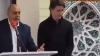 İsrail destekçisi Kanada Başbakanı Trudeau'ya camide tepki