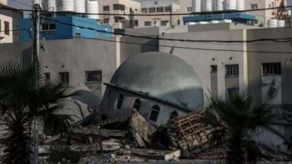 İsrail'in saldırılarında Gazze'de 9 cami tamamen yıkıldı