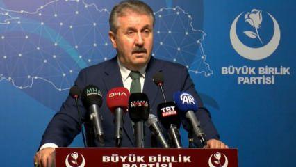 Mustafa Destici, BBP Genel Başkanlığına yeniden seçildi