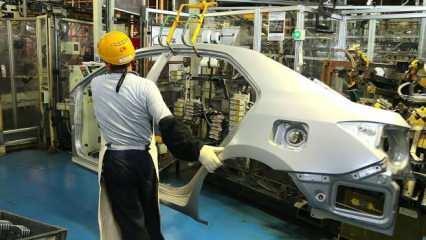 Toyota'nın 6 fabrikasında üretim durdu