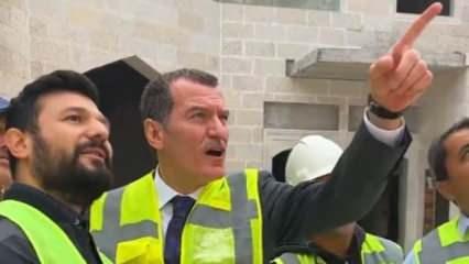 Zeytinburnu Belediye Başkanı Ömer Arısoy Konyalı Camii inşaatında: Yakında kavuşacağız