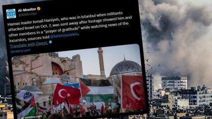 Washington merkezli Al-Monitor'dan Hamas üzerinden Erdoğan hakkında çirkin iddia