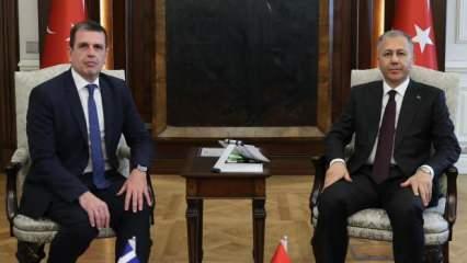 Bakan Yerlikaya, Yunan mevkidaşıyla göçmen kaçakçılığı konusunda mutabık kaldı