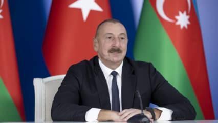 Azerbaycan Cumhurbaşkanı Aliyev, Türkiye Cumhuriyeti'nin 100. yılını kutladı