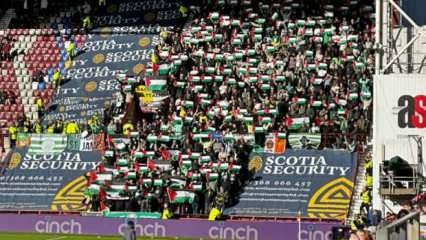 Celtic taraftarı, Filistin'e destekten vazgeçmiyor