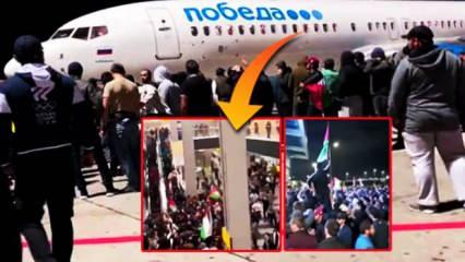 Dağıstan'a İsrail u&ccedil;ağı indi, &uuml;lke karıştı! Rusya'dan son dakika a&ccedil;ıklama!