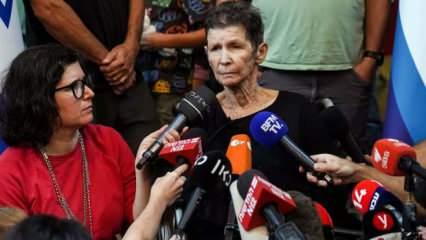 Hamas’ın serbest bıraktığı 85 yaşındaki İsrailli kadın esir yaşadıklarını anlattı