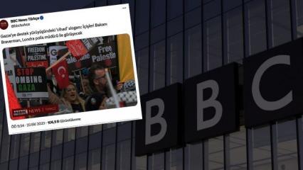 İsrail'in savaş suçlarını görmezden gelen BBC'den Türk bayraklı algı operasyonu