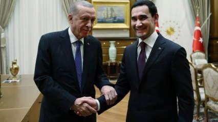 Erdoğan Türkmenistan Devlet Başkanı Berdimuhammedov'a Kangal cinsi köpek hediye etti
