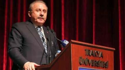 Şentop: Büyük İsrail hedefinde Türkiye de var