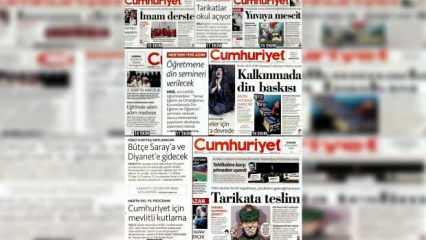 Türkiye Gazze için tek yürekken Cumhuriyet'in derdi yine Müslümanlar