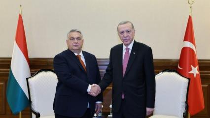 Cumhurbaşkanı Erdoğan Macaristan Başbakanı Orban'ı kabul etti