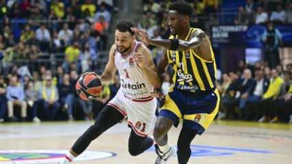  Fenerbahçe EuroLeague’de 2 sayıyla kazandı