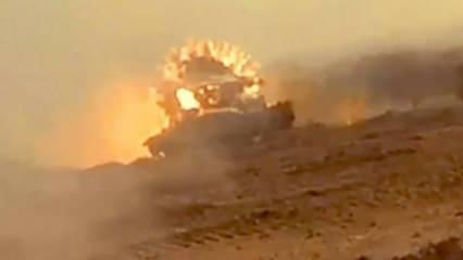 Hamas, İsrail'in iki tankını imha etti