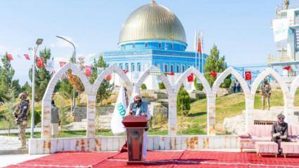 İDDEF, Afganistan’da Kubbetu’s Sahra Mimarisinde Cami inşa etti
