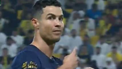 Ronaldo'dan ilginç tepki! "Hakemi değiştirin"