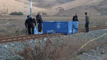 Tokat'ta trenin çarptığı kişi hayatını kaybetti