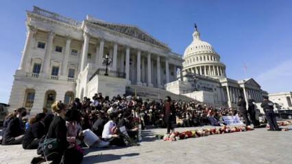ABD'de Kongre çalışanlarından Gazze protestosu