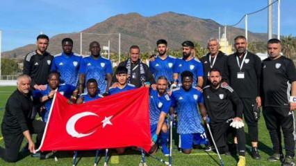 Bakan Bak'tan şampiyon ampute takımına tebrik mesajı