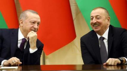 Cumhurbaşkanı Erdoğan'dan Azerbaycan'a Karabağ zaferi tebriği