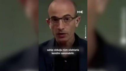 Yuval Noah Harari: 'İsrail nükleer silah kullanmalı