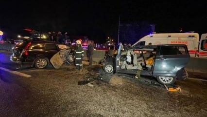 Kocaeli'de otomobil ile cip çarpıştı: 2 ölü, 7 yaralı