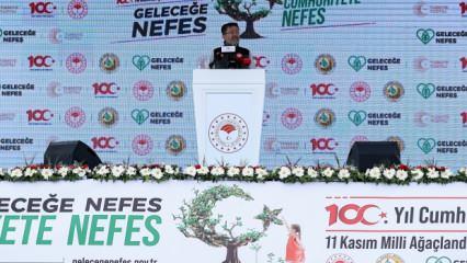 Milli Ağaçlandırma Günü Ankara'daki etkinlikle kutlandı