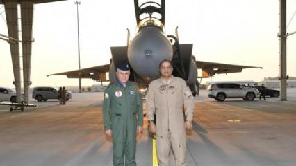 Katar'da 4 yıldızlı gösteri: Genelkurmay Başkanı Gürak, F-16 ile havalandı
