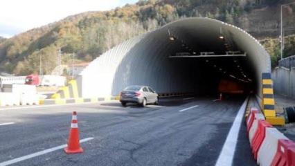 Bolu Dağı Tüneli 90 metre uzatıldı; D-100 kara yolunda trafik normalle döndü