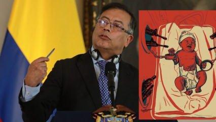Kolombiya Cumhurbaşkanı Petro'dan Batı'ya: Demokrasi vaazı verenlerin yeni bir savaş suçu