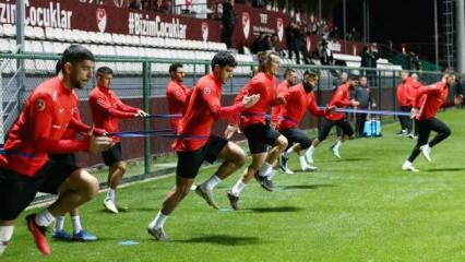  A Milli Futbol Takımı hazırlıklarını sürdürdü