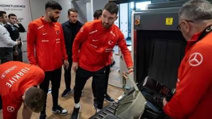 A Milli Takım, Almanya'y gitti