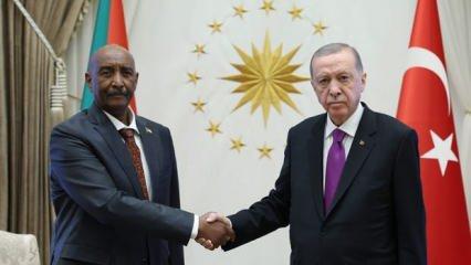Cumhurbaşkanı Erdoğan, Sudan Egemenlik Konseyi Başkanı El Burhan ile telefonda görüştü