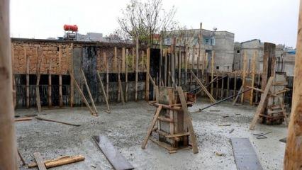 Depremzedelerin "yerinde dönüşüm" ile başlattığı konut inşaatları yükseliyor