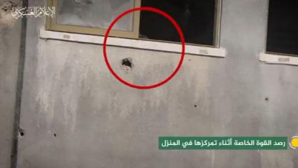 Kassam Tugayları'ndan, binada saklanan İsrail askerlerine baskın!