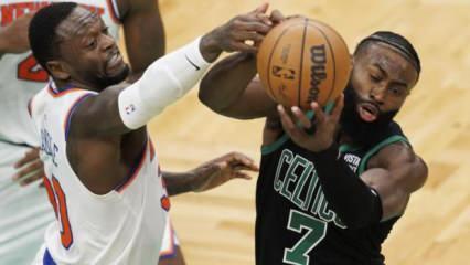 NBA'de Boston Celtics, New York Knicks'i farklı geçti