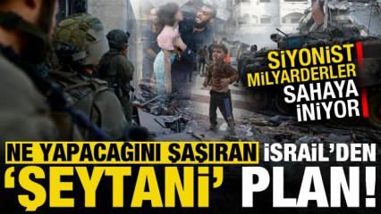 Ne yapacağını şaşıran İsrail'den şeytani plan: Siyonist milyarderler sahaya iniyor!