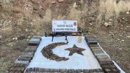 PKK'ya ait çok sayıda mühimmat ele geçirildi