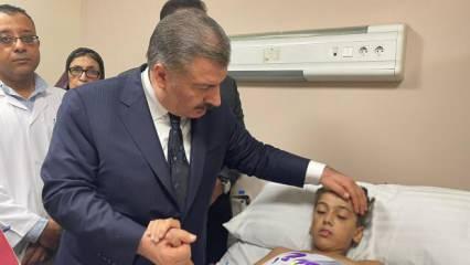 Sağlık Bakanı Koca Mısır'da: Gazze'den hastalarla Türkiye'ye dönmek istiyoruz