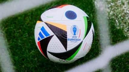UEFA, EURO 2024'ün resmi maç topunu tanıttı