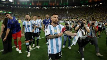 Brezilya-Arjantin maçında flaş olay! Messi takımı sahadan çekti!